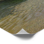 Poster Une belle vue sur la rivière (Coin)