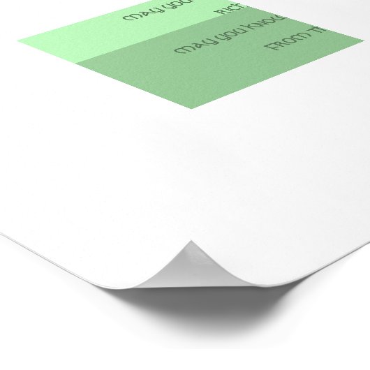 Poster UNE BÉNÉDICTION DE MARIAGE IRLANDAIS ANCIEN Tourbi (Coin)