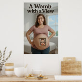 Poster Une bombe avec vue - Édition moderne (Poster Print (Cuisine)