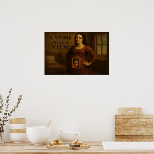 Poster Une bombe avec vue - Renaissance Edition (Cuisine)