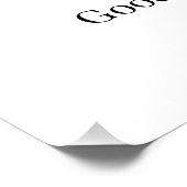 Poster Une Bonne Conception Est Invisible (Coin)