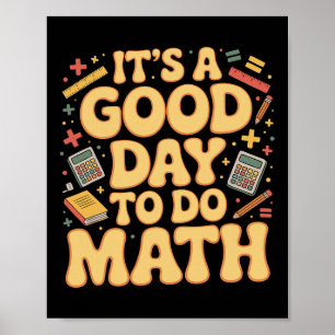 Poster Une Bonne Journée Pour Faire Des Maths Amoureux De