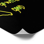 POSTER UNE BONNE PAIX ENSEMBLE AIME LA PAIX JEUX (Coin)