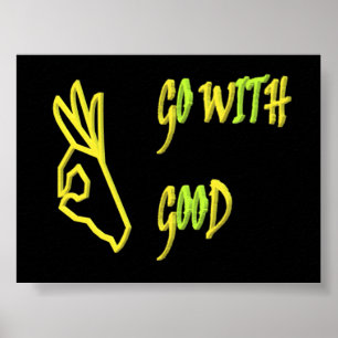 POSTER UNE BONNE PAIX ENSEMBLE AIME LA PAIX JEUX