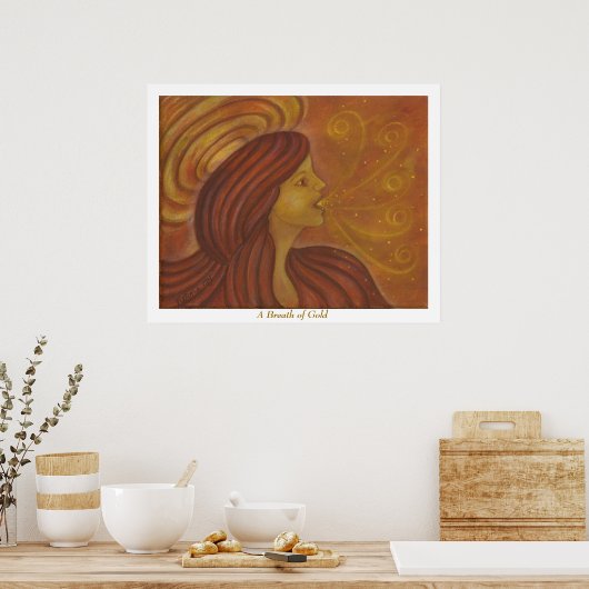 Poster Une bouffée d'or (Cuisine)