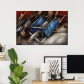 Poster Une brouette usagée (Bureau à domicile)