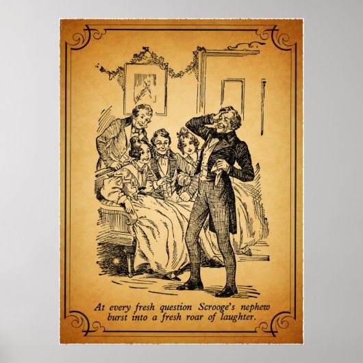 Poster Une Carol De Noël : Un Rôlement De Rires (Devant)