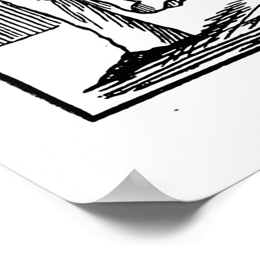 Poster Une carrière réussie par John James Reid 1882 (Coin)