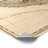 Poster Une carte complète des Antilles (Coin)