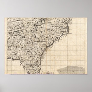 Poster Une carte de l'Empire Britannique en feuille 10 de