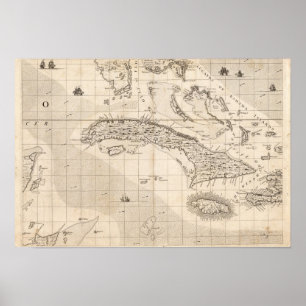 Poster Une carte de l'Empire Britannique en feuille 14 de