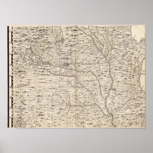 Poster Une carte de l'Empire Britannique en feuille 5 de