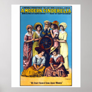 Poster Une Cendrillon moderne