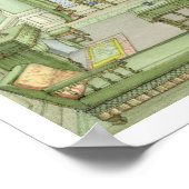 Poster Une chambre à l'intérieur de style Henri II (litho (Coin)