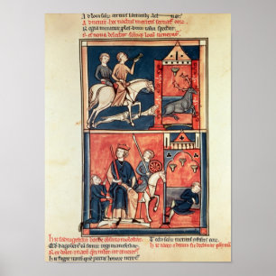 Poster Une chasse à mâle et un roi