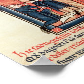 Poster Une chasse au cerf et un roi (Coin)