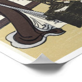 Poster Une comparaison des charmes, Kiyonaga, 1780 (Coin)
