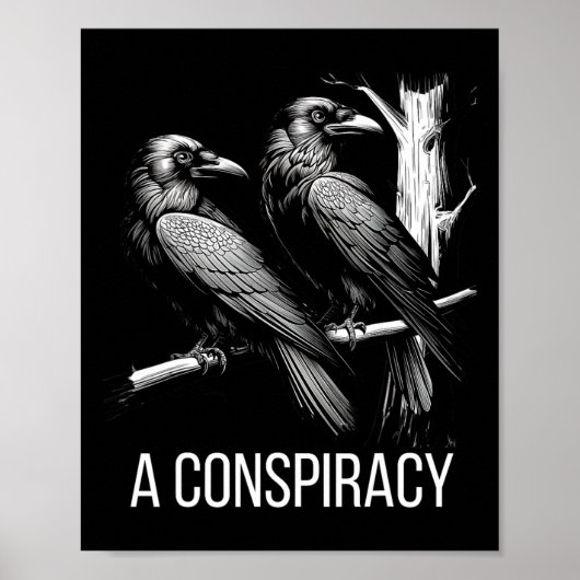 Poster Une Conspiration De Ravens Gothique Raven Dark Aca (Devant)
