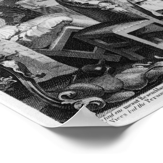 Poster Une conversation moderne de minuit (Coin)