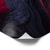 Poster Une Couche Abstraite De Veines - Art Embossé (Coin)