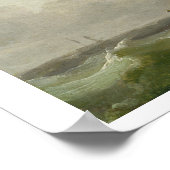 Poster Une coupe dans une brise forte (huile sur cuivre) (Coin)