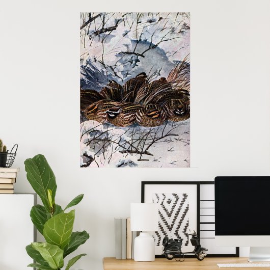 Poster Une couverture de Bobwhites (Bureau à domicile)