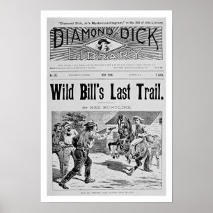 Poster Une couverture de 'Wild Bill's Dernier Trail', un 