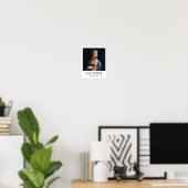 Poster Une dame avec une mine par Leonardo Da Vinci (Bureau à domicile)