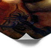 Poster Une dame avec une mine par Leonardo Da Vinci (Coin)