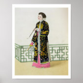 Poster Une dame de distinction dans son habitude de cérém (Devant)