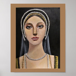 Poster Une dame de l'ère Tudor anglaise