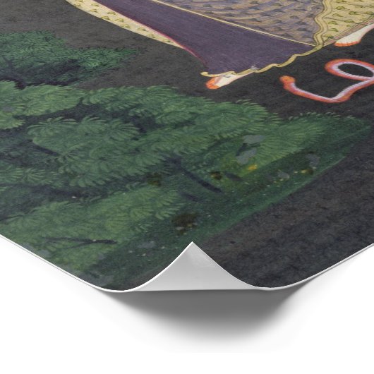 Poster Une dame en route pour un tryst, Guler, vers 1760 (Coin)