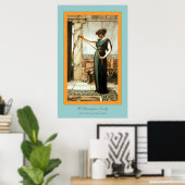 Poster Une Dame Pompéienne (Bureau à domicile)