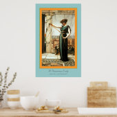 Poster Une Dame Pompéienne (Cuisine)