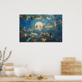 Poster Une danse autour de la lune Imprimer (Cuisine)