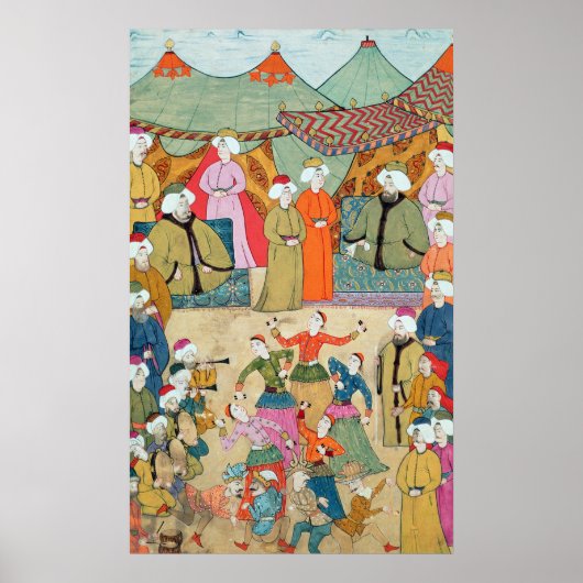 Poster Une danse pour le plaisir de Sultan Ahmet III (Devant)