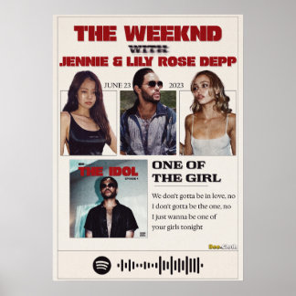 Poster Une de la fille