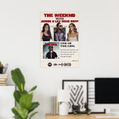 Poster Une de la fille (Bureau à domicile)