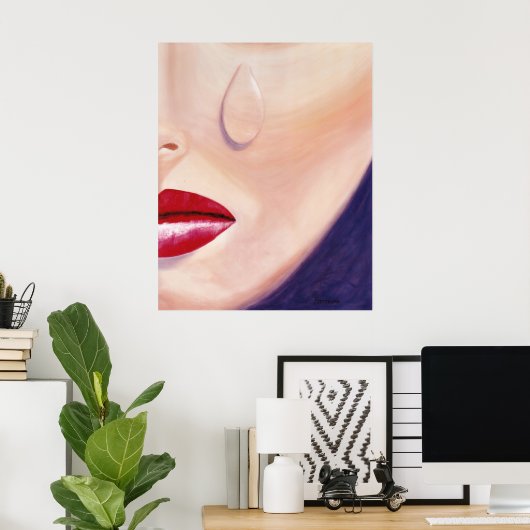 Poster Une déchure (Bureau à domicile)