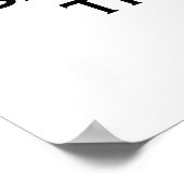 Poster Une Définition De Jerk (Humour Physique Équation) (Coin)