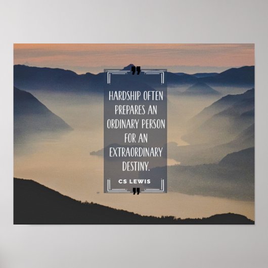 Poster Une destinée extraordinaire (Devant)