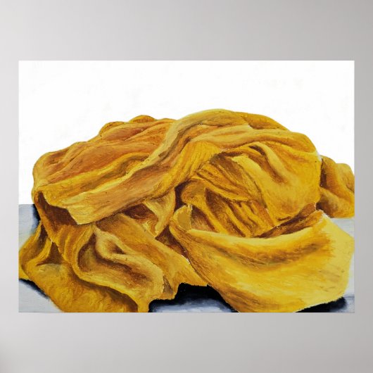 Poster Une écharpe jaune (Devant)