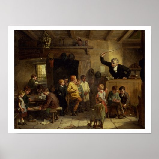 Poster Une école de village (Devant)