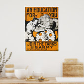 Poster Une Éducation Pour Vous ~ Rejoignez Les Chars (Cuisine)