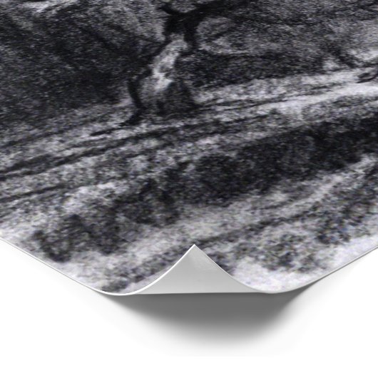 Poster Une embuscade dans une patrouille allemande (Coin)