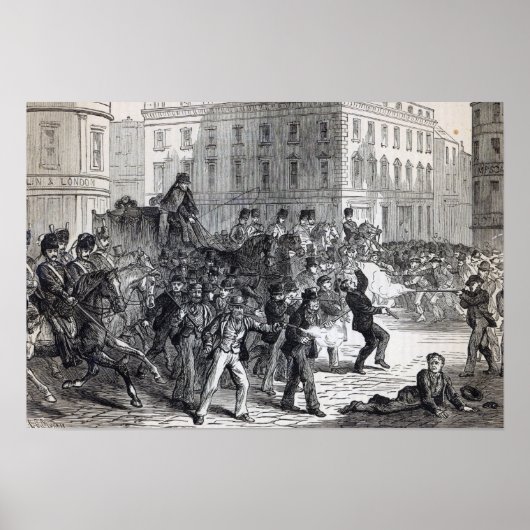Poster Une Émeute À Belfast (Devant)