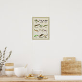 Poster Une empreinte très poissonneuse (Cuisine)