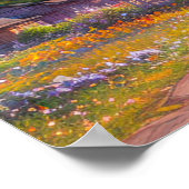 Poster Une escapade colorée à la campagne (Coin)