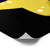 Poster Une Étoile Est Bone Funny Film Titre Pun Dark BG (Coin)