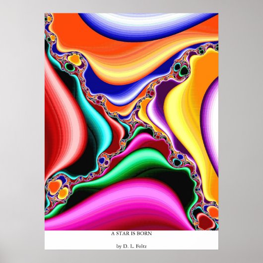 POSTER UNE ÉTOILE EST NÉE (Devant)